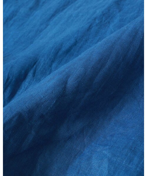 45R（フォーティファイブアール）の「藍リネンくるみ刺繍DRESS（ワンピース/ドレス・レディース・藍）」の5枚目の写真