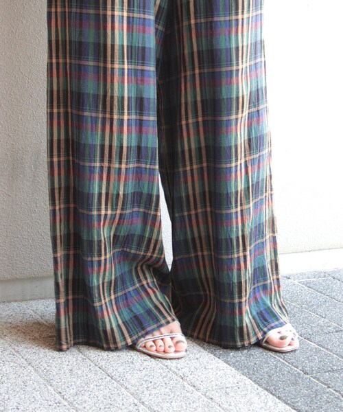 FRAMeWORK（フレームワーク）の「グリーン（パンツ・グリーン/36/在庫あり/38）」の22枚目の写真