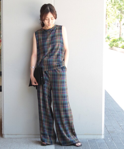 FRAMeWORK（フレームワーク）の「グリーン（パンツ・グリーン/36/在庫あり/38）」の17枚目の写真