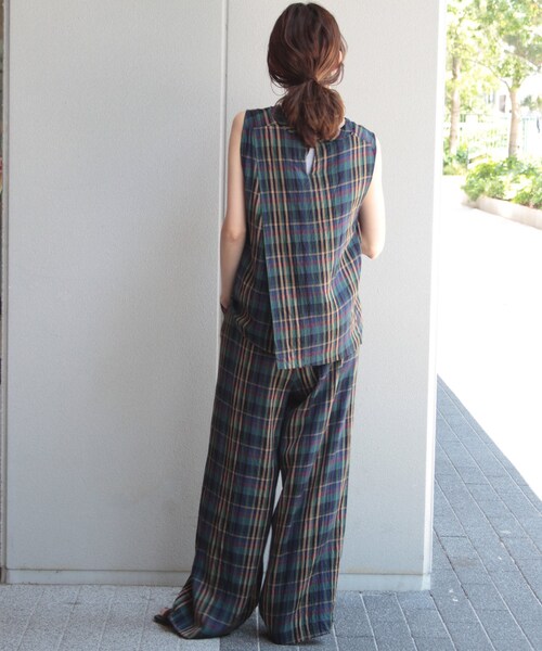 FRAMeWORK（フレームワーク）の「グリーン（パンツ・グリーン/36/在庫あり/38）」の19枚目の写真