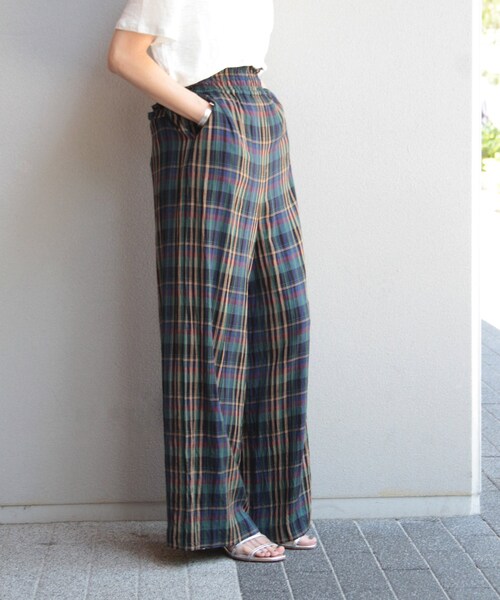 FRAMeWORK（フレームワーク）の「グリーン（パンツ・グリーン/36/在庫あり/38）」の20枚目の写真