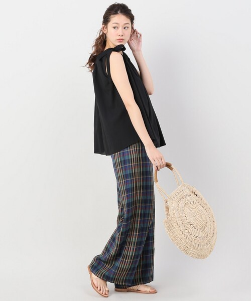 FRAMeWORK（フレームワーク）の「グリーン（パンツ・グリーン/36/在庫あり/38）」の4枚目の写真