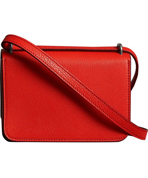 BURBERRY（バーバリー）の「Burberry Ring Leather Crossbody Bag（ショルダーバッグ・レディース・Red・One Size）」の5枚目の写真