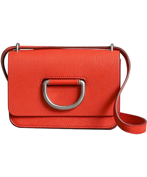BURBERRY（バーバリー）の「Burberry Ring Leather Crossbody Bag（ショルダーバッグ・レディース・Red・One Size）」の3枚目の写真
