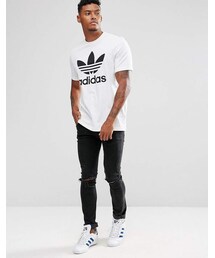【ADIDAS ORIGINALS】◆UNISEX◆ロゴ Tシャツ◆正規品◆ adidas tシャツ アディカラー クラシックス バック+フロント