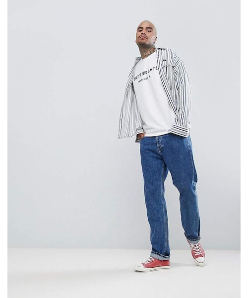 Bershka（ベルシュカ）の「Bershka T-Shirt With Better Late