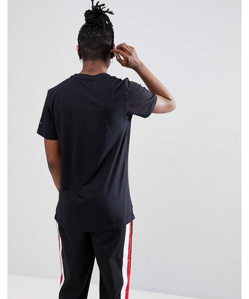 NEW ERA（ニューエラ）の「New Era NBA LA Lakers T-Shirt In Black（Tシャツ/カットソー・メンズ・Black・XS/L/S/XL/M）」の2枚目の写真