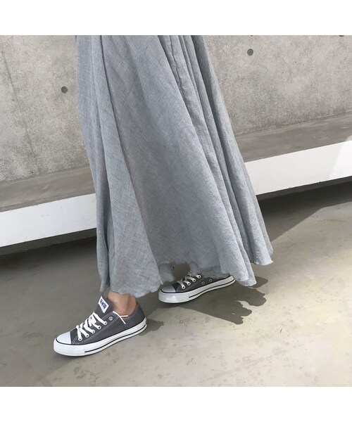 copine(コピン)の「ふんわりフレアーロングスカート(2color)【クリックポスト対象商品】(スカート・レディース・その他)」の13枚目の写真