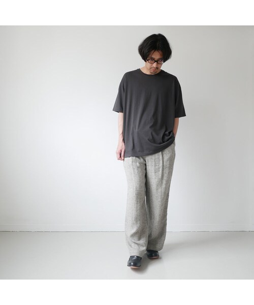 WIRROW　ウィロウ　ショートスリーブカットソー　short sleeve cut&sewn