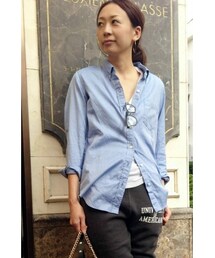 DEUXIEME CLASSE E コットンオックスボタンダウンシャツ Deuxieme Classe（ドゥーズィエムクラス）の「コットンオックスボタン