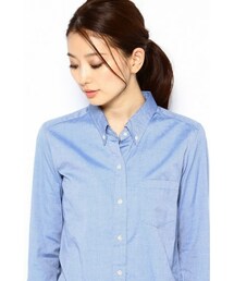 DEUXIEME CLASSE E コットンオックスボタンダウンシャツ Deuxieme Classe（ドゥーズィエムクラス）の「コットンオックスボタン