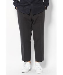 EDIFICE | 【MENS NONNO11月号掲載】100/2*10/-ツイル テーパードトラウザー(パンツ)