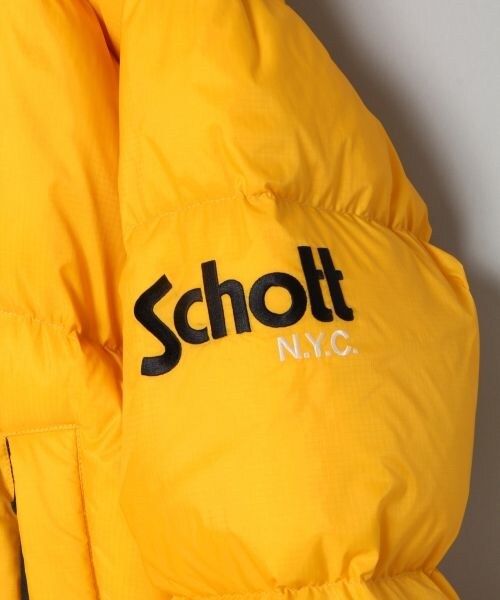 ジーナシス　Schott 別注　ダウンジャケット JEANASIS（ジーナシス）の「JEANASIS別注Schottダウンブルゾン
