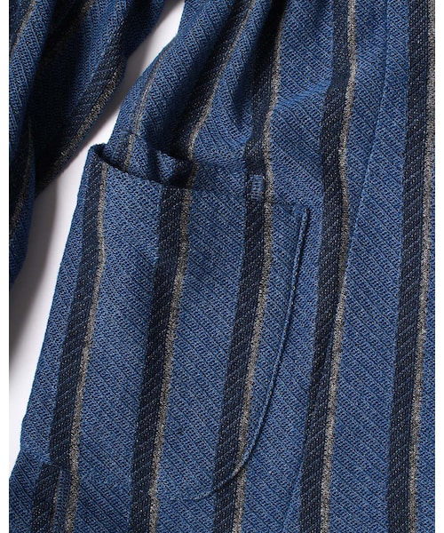 45R（フォーティファイブアール）の「インディゴレジメンニットJACKET