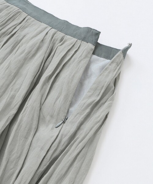 FRAMeWORK 【金子綾×FRAMeWORK】ギャザースカート FRAMeWORK（フレームワーク）の「【金子綾×FRAMeWORK】ギャザー