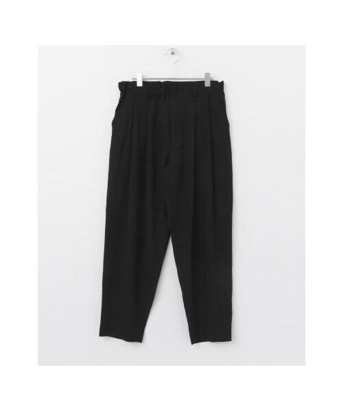 SENSE OF PLACE by URBAN RESEARCH（センスオブプレイスバイアーバンリサーチ）の「タックルーズテーパードスラックス（パンツ・メンズ・PURPLE/BLACK・M/L）」の10枚目の写真