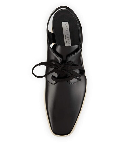 STELLA McCARTNEY（ステラマッカートニー）の「Stella McCartney Elyse Cutout Platform Oxford（その他シューズ・レディース・Black・6b / 36eu/9.5b / 39.5eu/6.5b / 36.5eu/10b / 40eu/10.5b / 40.5eu/9b / 39eu/11b / 41eu/7.5b / 37.5eu/8.5b / 38.5eu）」の2枚目の写真