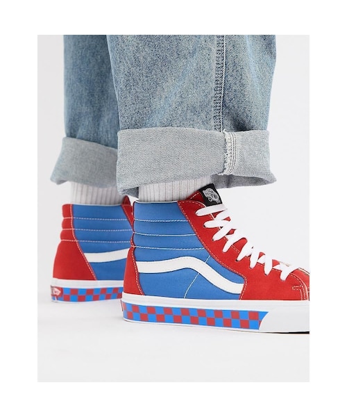 VANS キャラクター柄スニーカー VANS“カラフルレオパード柄”のスニーカー「オールドスクール