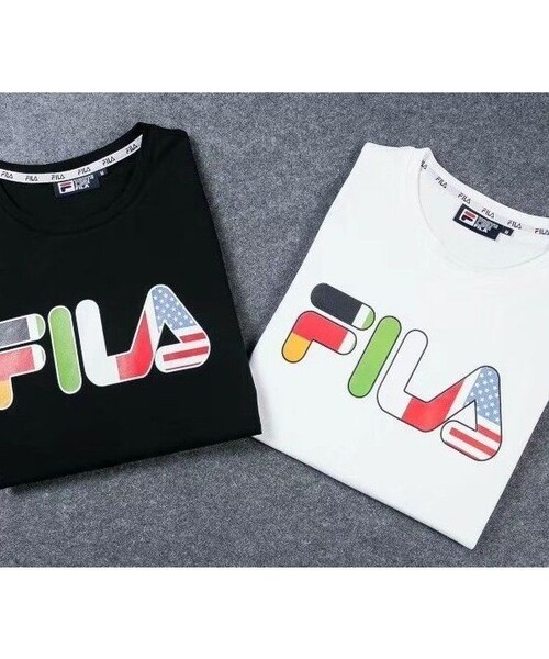 Fila フィラ の Fila フィラxペプシグラフィックtシャツ メンズ半袖