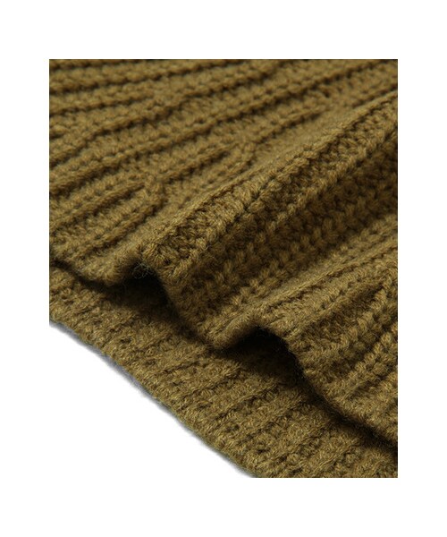 KBF(ケイビーエフ)の「ペプラムニット(トップス・レディース・ホワイト/ブラック/カーキ・one)」の11枚目の写真