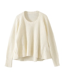 KBF | ペプラムニット(トップス)