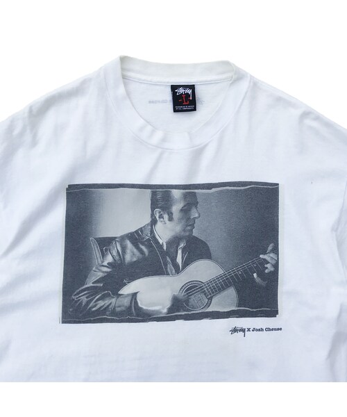 STUSSY（ステューシー）の「STUSSY × Josh Cheuse / Photo Tee / White