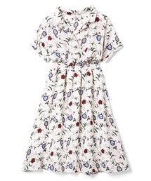 GRL | 花柄シャツワンピース(シャツワンピース)