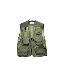 no brand | Used - Khaki フィッシングベスト(ベスト)