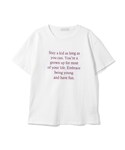 GRL | メッセージロゴTシャツ(T恤)