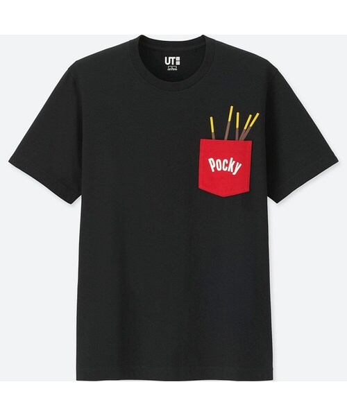 ユニクロ ユニクロ の The Brandsグラフィックt ポッキー 半袖 Tシャツ カットソー Wear