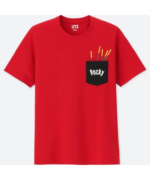 ユニクロ ユニクロ の The Brandsグラフィックt ポッキー 半袖 Tシャツ カットソー Wear