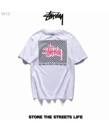 STUSSY/ステューシー　半袖　未使用 STUSSYステューシー新品未使用Tシャツ半袖Stock DSM N.Y.白XL