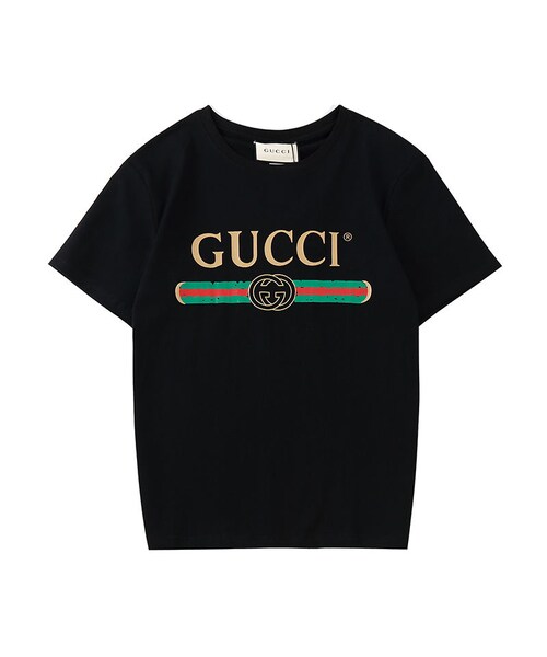 GUCCI（グッチ）の「[グッチ] GUCCI ロゴ ウォッシュド コットン  