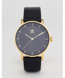 adidas | Adidas Z08 District Leather Watch In Black(アナログ腕時計)