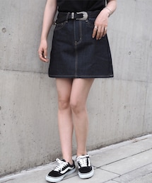 LAULEN | TRAPEZE DENIM SK(デニムスカート)