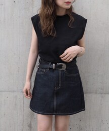 LAULEN | French Sleeve Tops(Tシャツ/カットソー)