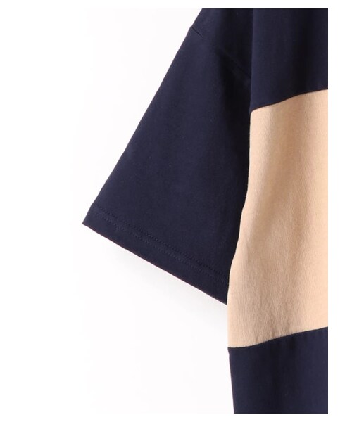 ehka sopo（エヘカソポ）の「ラガーシャツ（トップス・グレー/グリーン/ネイビー・M）」の4枚目の写真