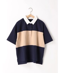 ehka sopo | ラガーシャツ(トップス)