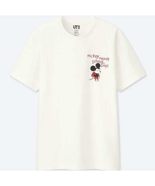 ユニクロ ユニクロ の ミッキー アート グラフィックt ジェフリー ブラウン 半袖 Tシャツ カットソー Wear