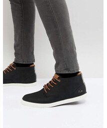 LACOSTE（ラコステ）の「Lacoste Esparre Chukka Boots In Black