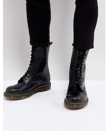 Dr. Martens | Dr Martens 1490 10-Eye Boots In Black(ブーツ)