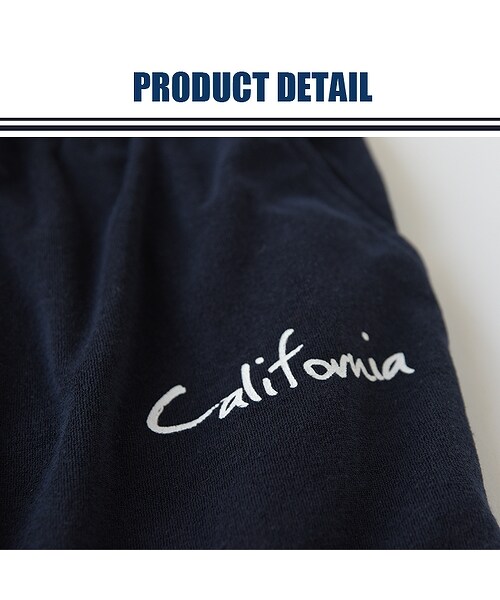 Number8 SURF CLUB（ナンバーエイトサーフクラブ）の「星条旗とロゴプリントがサーフ感を加速させるパイルセットアップ Number8 SURF CLUB（ナンバーエイトサーフクラブ）（セットアップ・メンズ・ブルー・L）」の10枚目の写真