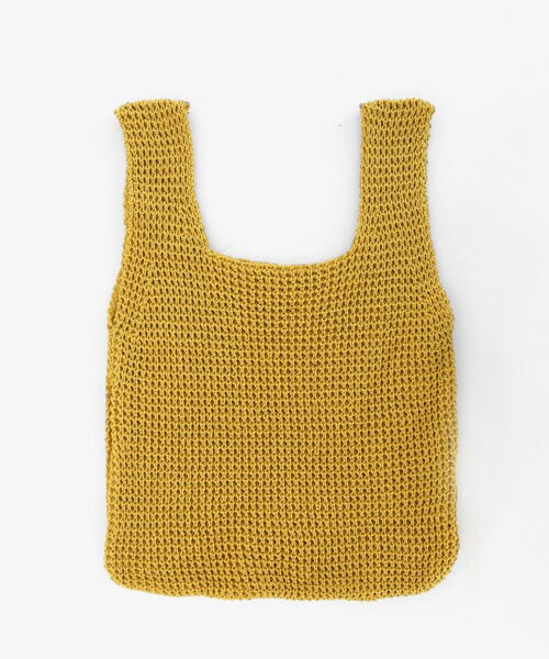 DHOLIC（ディーホリック）の「アクリルニットトートバッグ（トートバッグ・レディース・グリーン/ブルー/ベージュ/イエロー・FREE）」の4枚目の写真