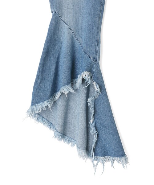 MAISON DE REEFUR（メゾンドリーファー）の「フリル デニム パンツ  