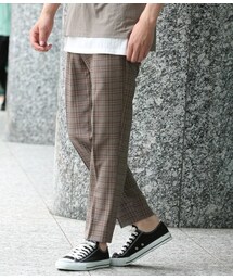 JUNRED | ブリティッシュチェックスリムパンツ(パンツ)