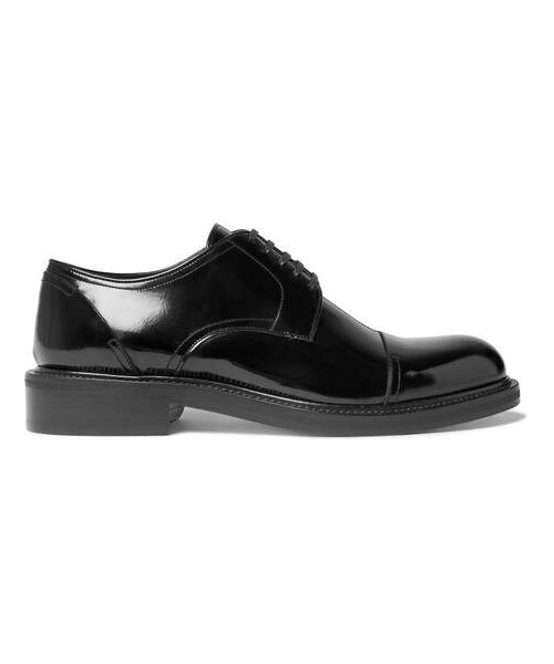 LOEWE（ロエベ）の「Loewe Cap-Toe Polished-Leather Oxford