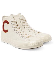 CONVERSE | Converse 1970s Chuck Taylor All Star Appliquéd Leather High-Top Sneakers(スニーカー)