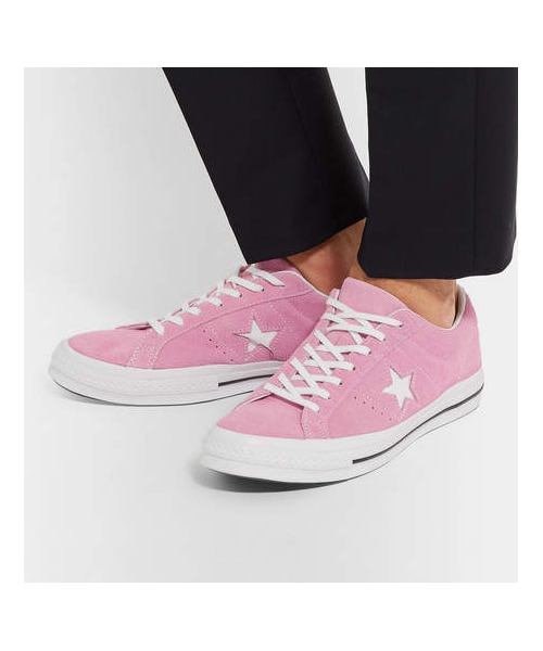 CONVERSE（コンバース）の「Converse One Star Suede Sneakers（スニーカー・メンズ・Pink・Uk7/Uk6/Uk12/Uk13/Uk9.5/Uk11/Uk10/Uk8/Uk9）」の5枚目の写真