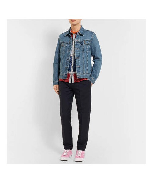 CONVERSE（コンバース）の「Converse One Star Suede Sneakers（スニーカー・メンズ・Pink・Uk7/Uk6/Uk12/Uk13/Uk9.5/Uk11/Uk10/Uk8/Uk9）」の4枚目の写真