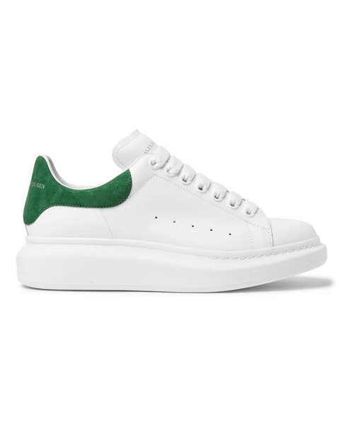 Alexander McQueen(アレキサンダーマックイーン)の「Alexander McQueen Exaggerated-Sole Leather Sneakers(スニーカー・メンズ・White・Eu44/Eu45/Eu46/Eu42/Eu39/Eu40/Eu43)」の3枚目の写真